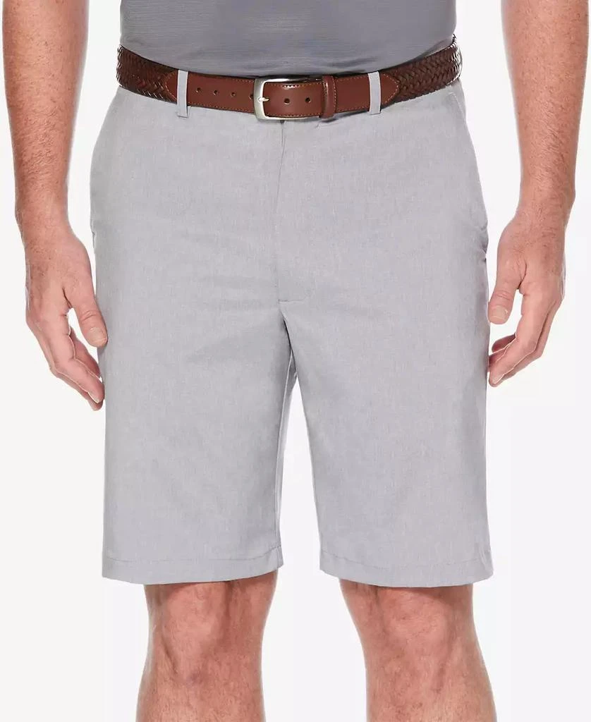 商品PGA TOUR|Men's Flat Front Heather Golf Shorts with Active Waistband,价格¥176,第1张图片