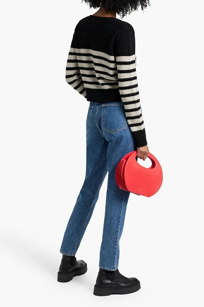 商品FRAME|Striped cashmere cardigan,价格¥1078,第3张图片详细描述