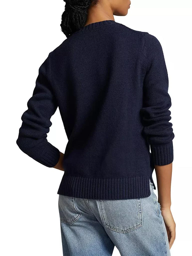 商品Ralph Lauren|Knit Bear Sweater,价格¥2978,第4张图片详细描述