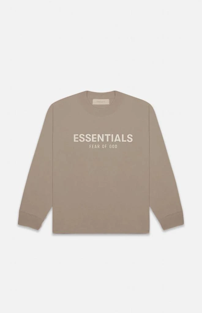 商品Essentials|Desert Taupe Long Sleeve T-Shirt,价格¥166,第1张图片