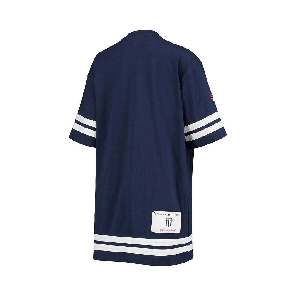 商品Tommy Hilfiger|Women's Navy Denver Broncos Clair Half-Sleeve Dress,价格¥337,第3张图片详细描述