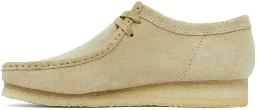 商品Clarks|Beige Wallabee Derbys,价格¥961,第3张图片详细描述