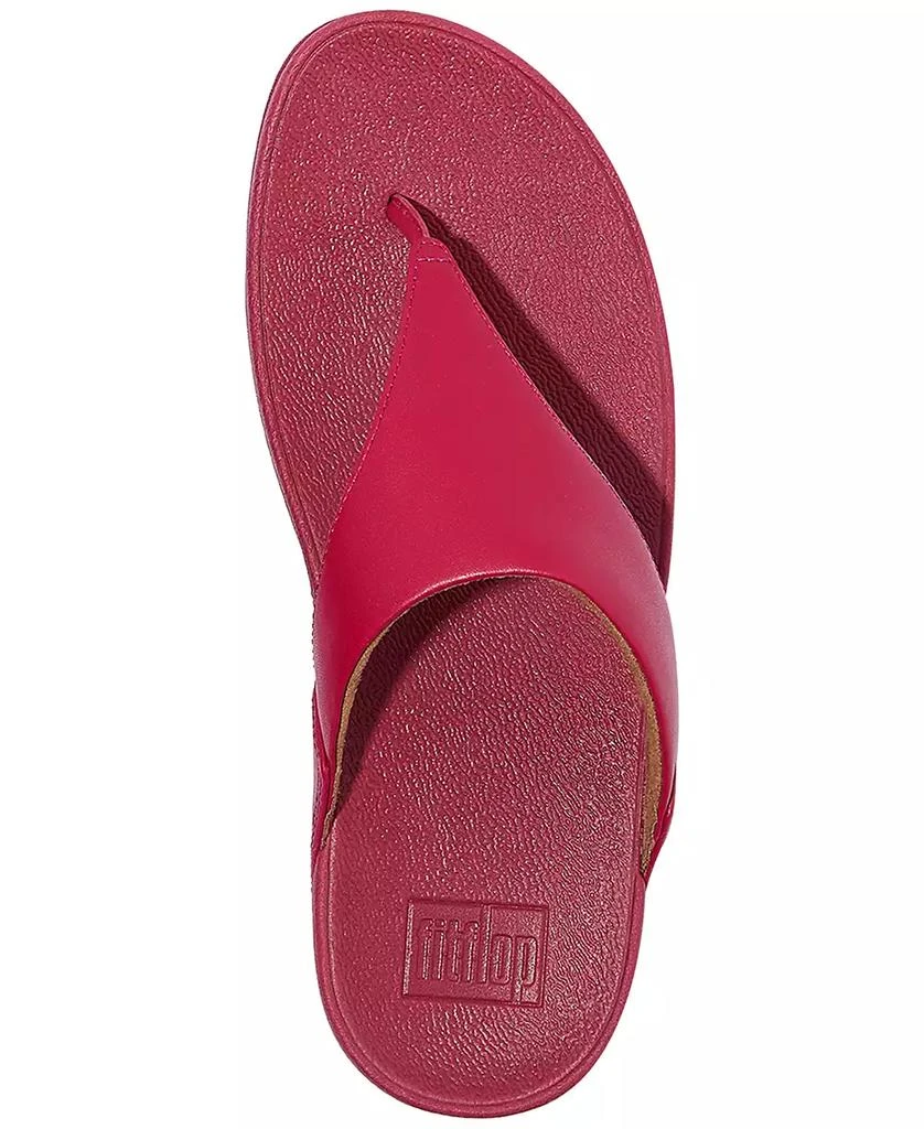 商品FitFlop|Women's Lulu Leather Toe-Thongs Sandals,价格¥674,第3张图片详细描述