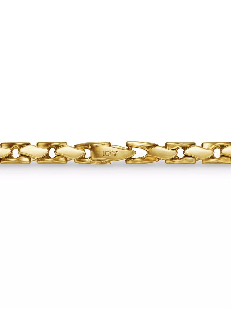 商品David Yurman|Fluted Chain Necklace In 18K Gold, 5mm,价格¥74063,第4张图片详细描述