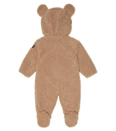 商品IL GUFO|Baby bear hooded bouclé onesie,价格¥1166,第2张图片详细描述