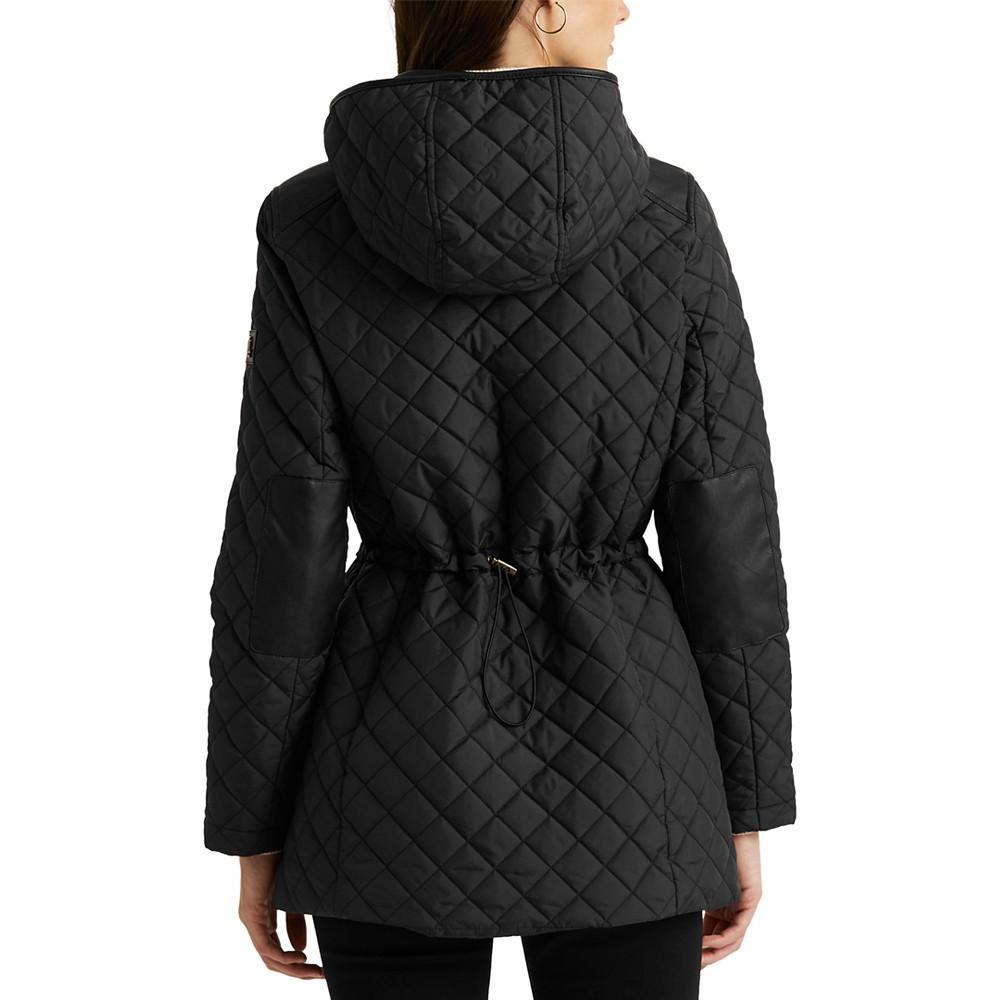 商品Ralph Lauren|Women's Quilted Hooded Coat, Created for Macy's,价格¥887,第4张图片详细描述