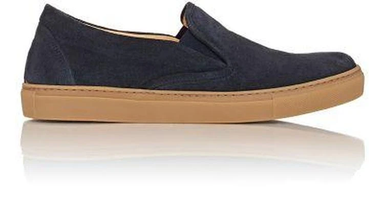 商品Barneys New York|Suede Slip-On Sneakers,价格¥1035,第1张图片