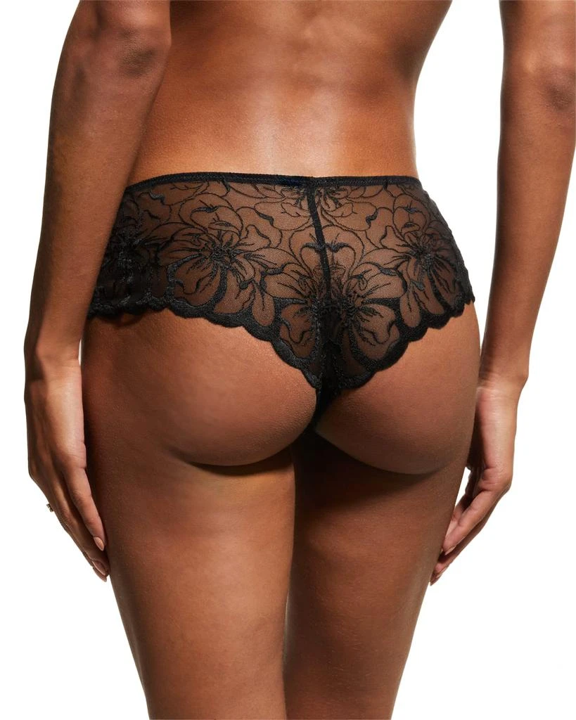 商品Chantelle|Fleur Sheer Floral-Embroidered Hipster Brief,价格¥453,第3张图片详细描述