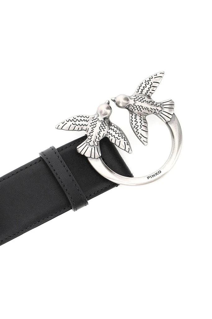 商品PINKO|LOVE BIRDS LEATHER BELT,价格¥479,第3张图片详细描述