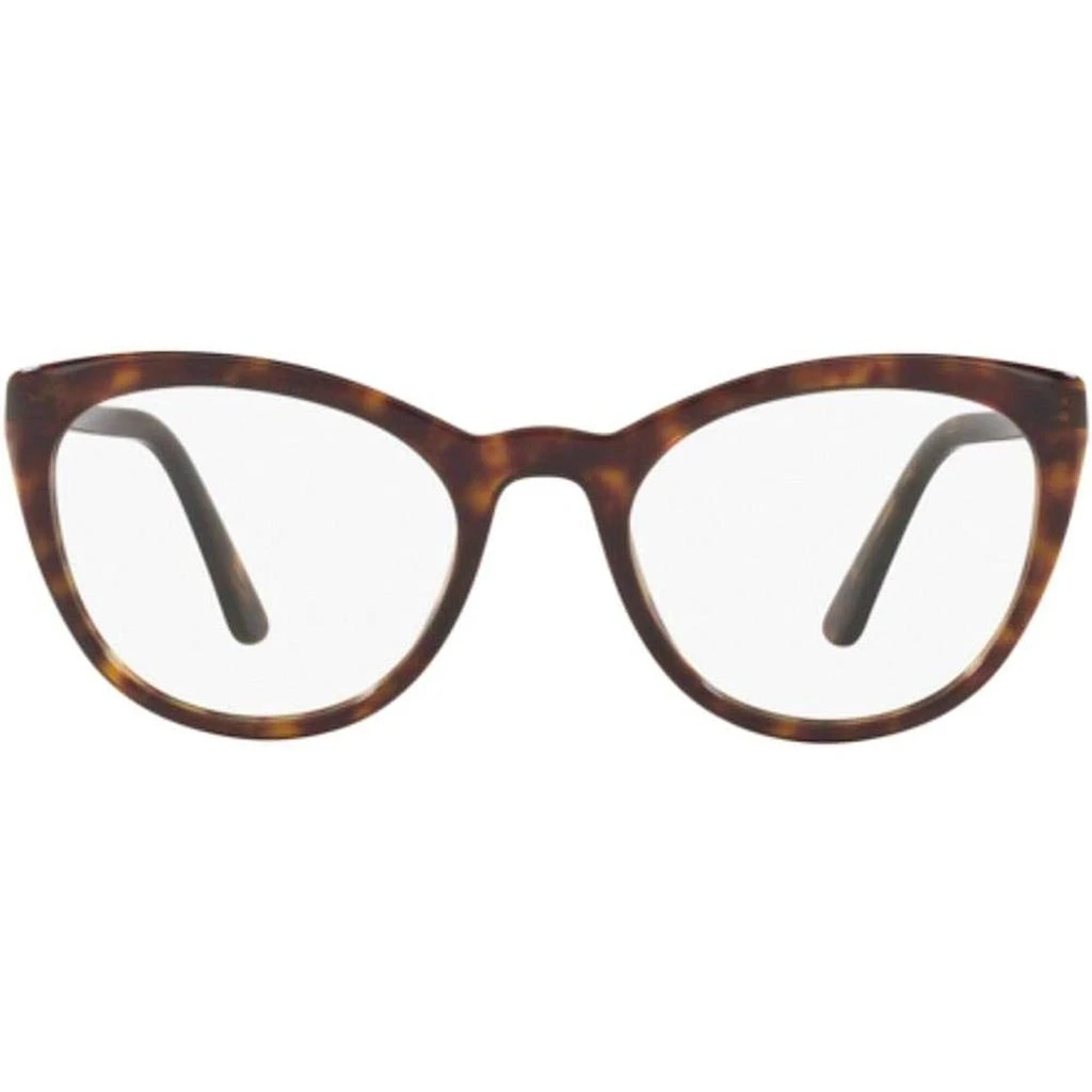 商品Prada|Prada Women's Eyeglasses - Havana Square Full-Rim Frame | PRADA 0PR07VV 2AU1O151,价格¥634,第2张图片详细描述