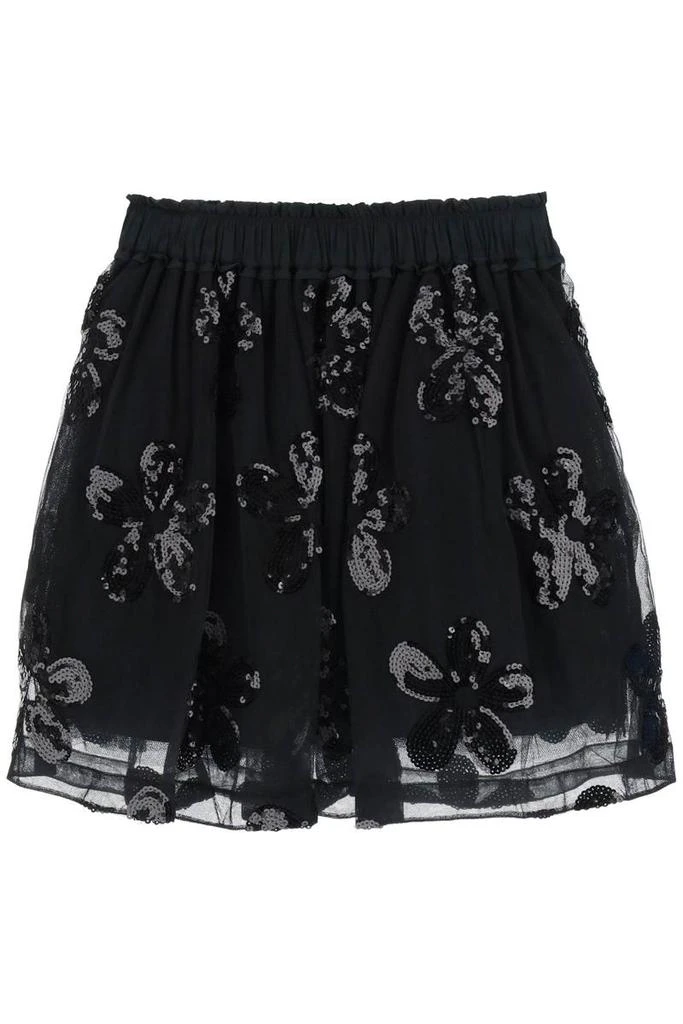 商品Simone Rocha|Simone rocha embroidered tulle tutu skirt,价格¥4277,第1张图片