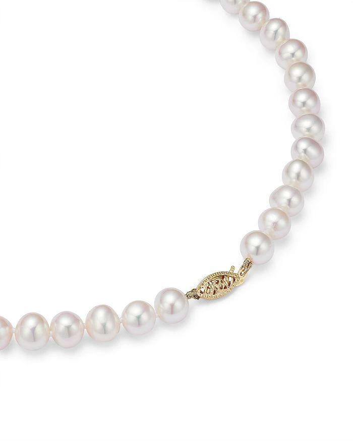 商品Bloomingdale's|Cultured Freshwater Pearl Necklace in 14K Yellow Gold, 18" - Exclusive,价格¥5950,第3张图片详细描述