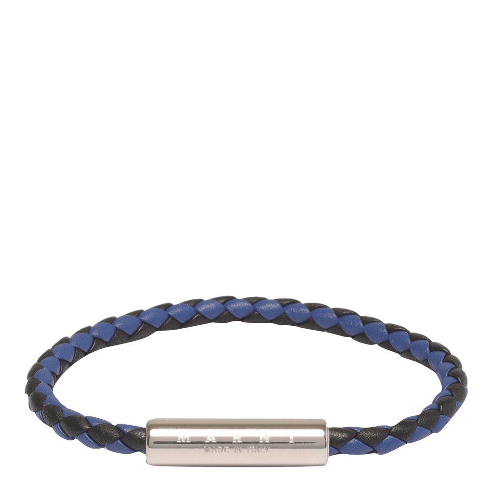 Marni Interwoven Designed Logo Charm Bracelet商品第1张图片规格展示