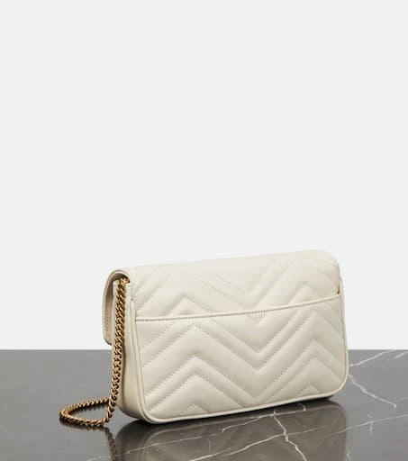 商品Gucci|GG Marmont皮革链饰钱包,价格¥18323,第4张图片详细描述