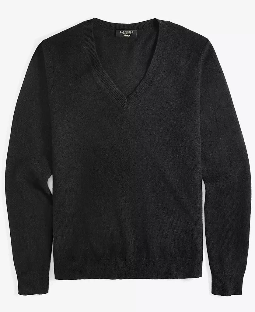 商品Charter Club|100% Cashmere Women's V-Neck Long-Sleeve Sweater, Created for Macy's,价格¥400,第4张图片详细描述