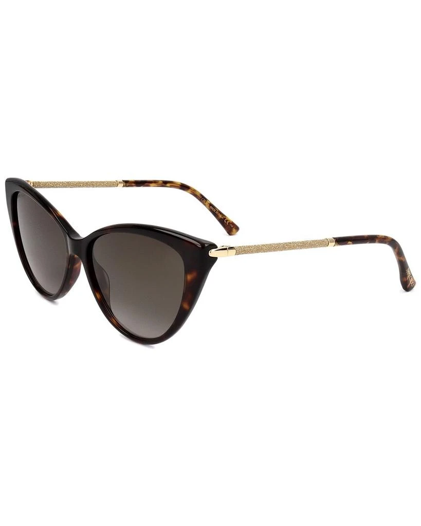 商品Jimmy Choo|Jimmy Choo Women's Val 57mm Sunglasses,价格¥447,第1张图片