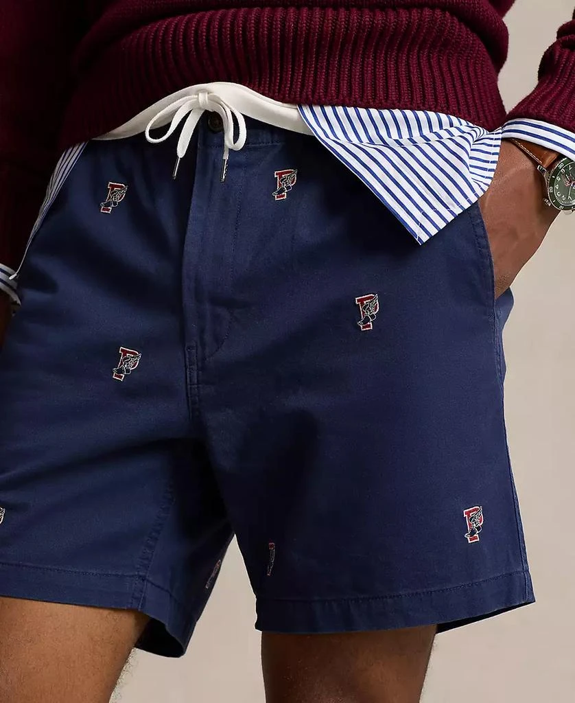 商品Ralph Lauren|Men's 6-Inch Polo Prepster P-Wing Shorts,价格¥593,第3张图片详细描述