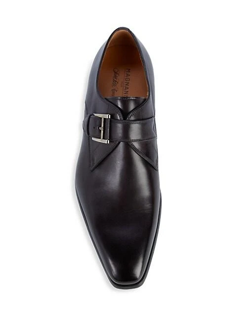 商品Magnanni|Single Monkstrap Dress Shoes,价格¥1013,第5张图片详细描述