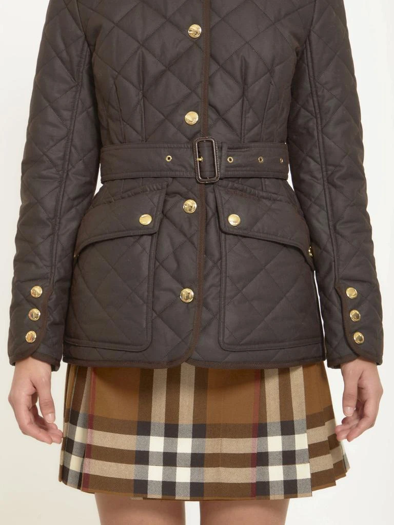 商品Burberry|Quilted waxed cotton jacket,价格¥6028,第4张图片详细描述