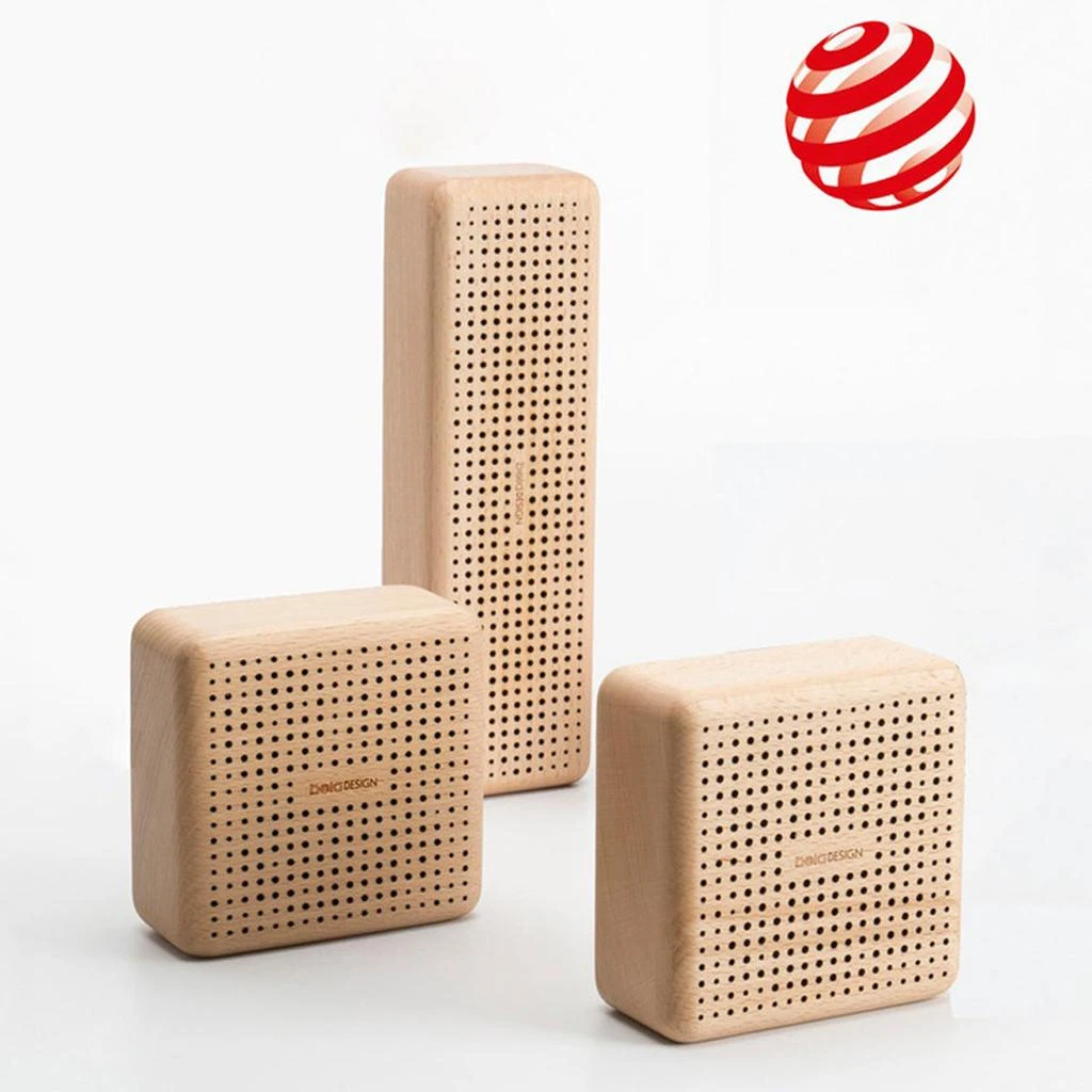 商品The Decent Living|Wood Speaker R1 - Rectangle (Germany Beech),价格¥1265,第2张图片详细描述