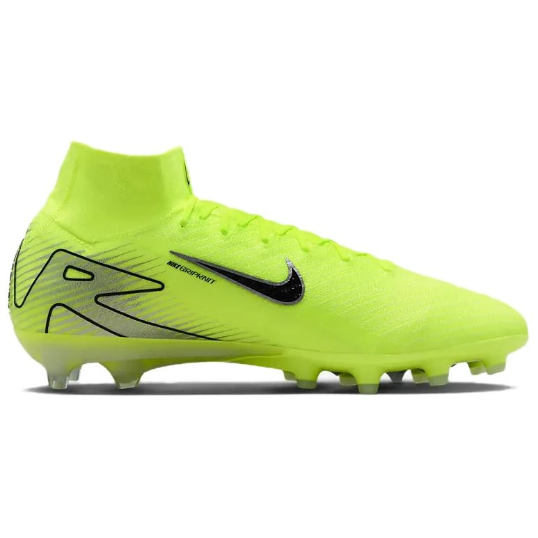 商品[国内直发] NIKE|ZM SUPERFLY 10 ELITE AG-PRO 时尚舒适 防滑耐磨 足球鞋 男款 荧光黄,价格¥1498,第3张图片详细描述