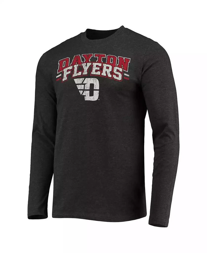 商品Concepts Sport|Men's Red, Heathered Charcoal Distressed Dayton Flyers Meter Long Sleeve T-shirt and Pants Sleep Set,价格¥389,第4张图片详细描述