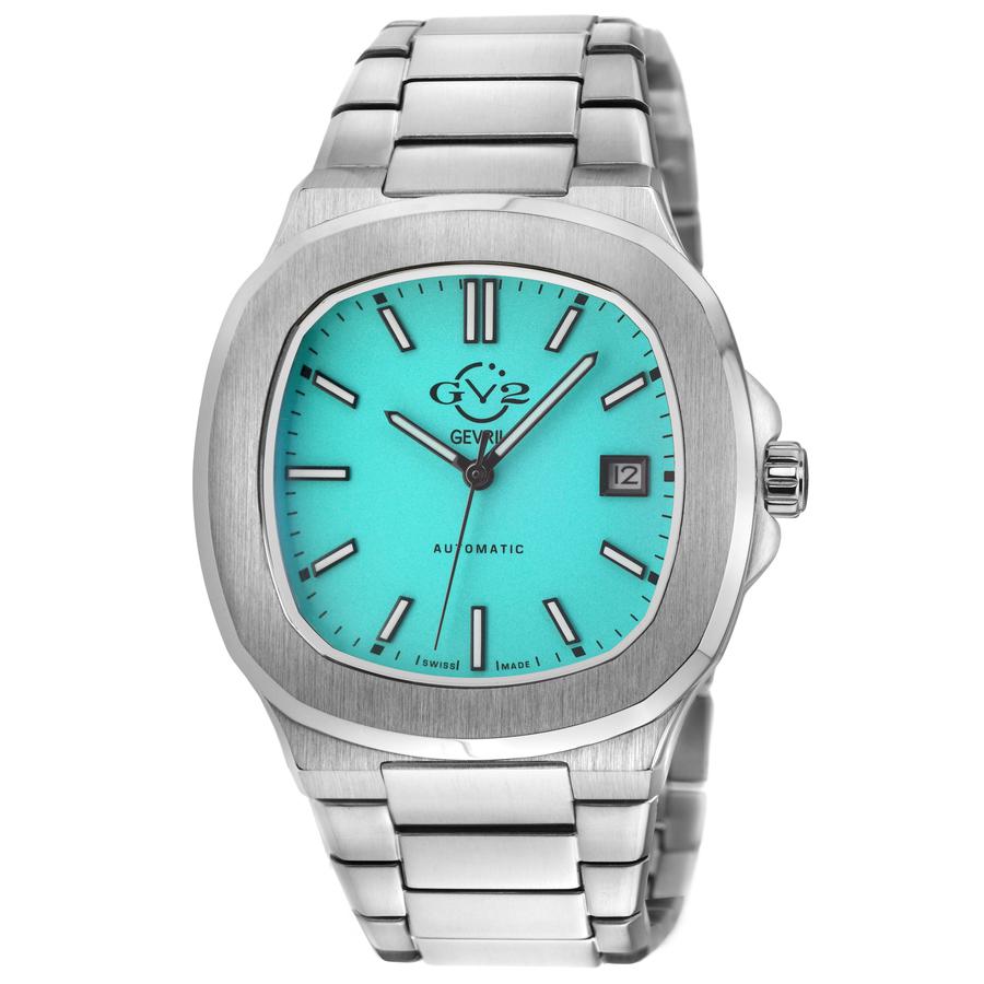 GV2 by Gevril Potente Automatic Blue Dial Mens Watch 18109B商品第1张图片规格展示