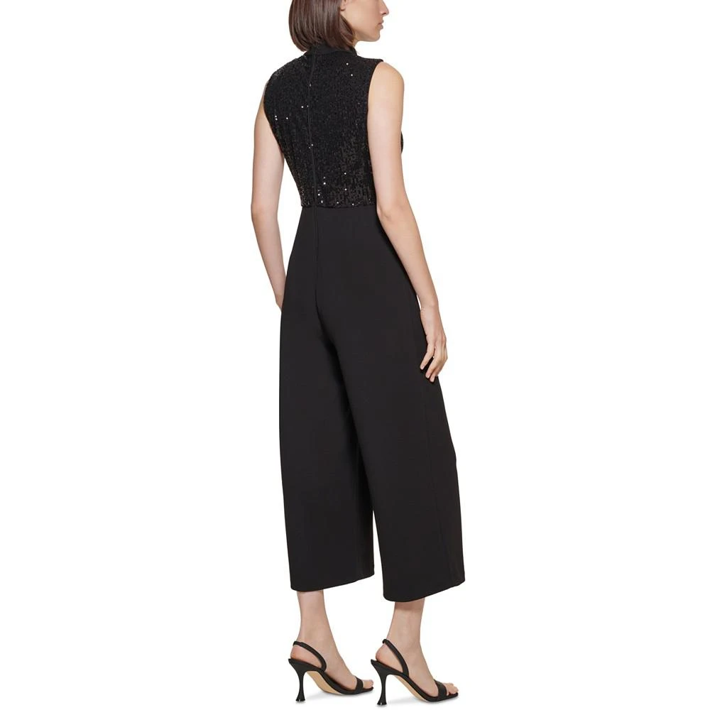 商品Calvin Klein|Women's Sequined Jumpsuit,价格¥591,第2张图片详细描述