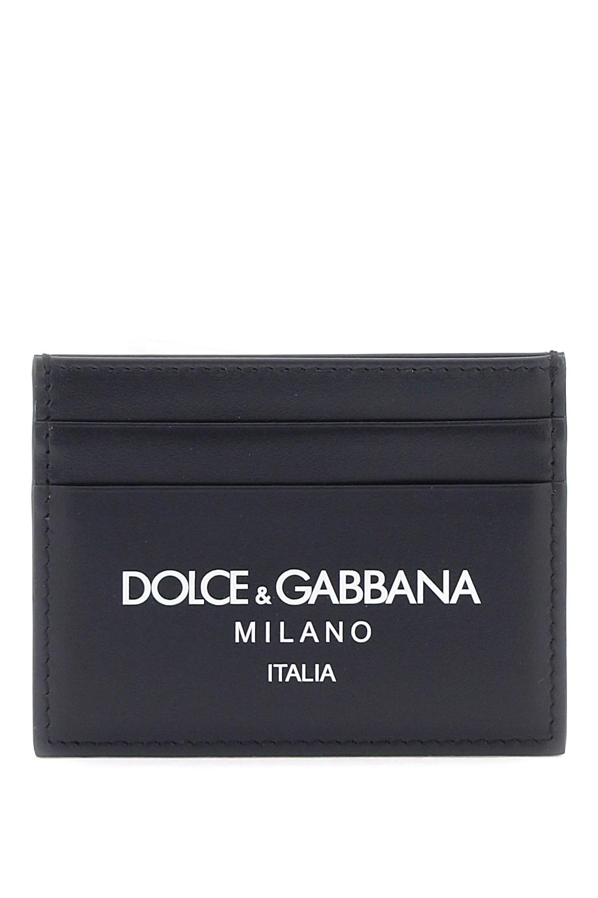 商品Dolce & Gabbana|logo leather cardholder 8056265942,价格¥859,第1张图片