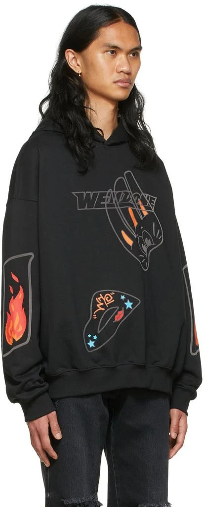 商品We11done|Black Cotton Hoodie,价格¥1630,第2�张图片详细描述