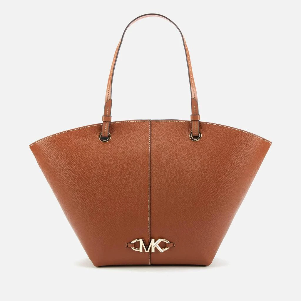 商品Michael Kors|MICHAEL Michael Kors Women's Izzy Fan Tote Bag - Luggage,价格¥1368,第1张图片