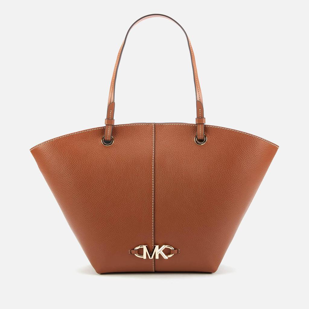 商品Michael Kors|MICHAEL Michael Kors Women's Izzy Fan Tote Bag - Luggage,价格¥1406,第1张图片