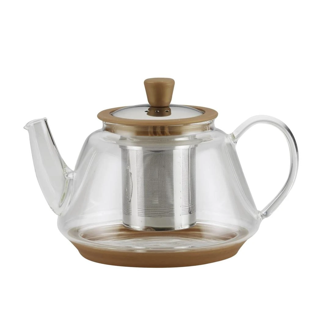 商品Bonjour|0.9 L/30 oz. Voyager Glass Teapot,价格¥228,第1张图片