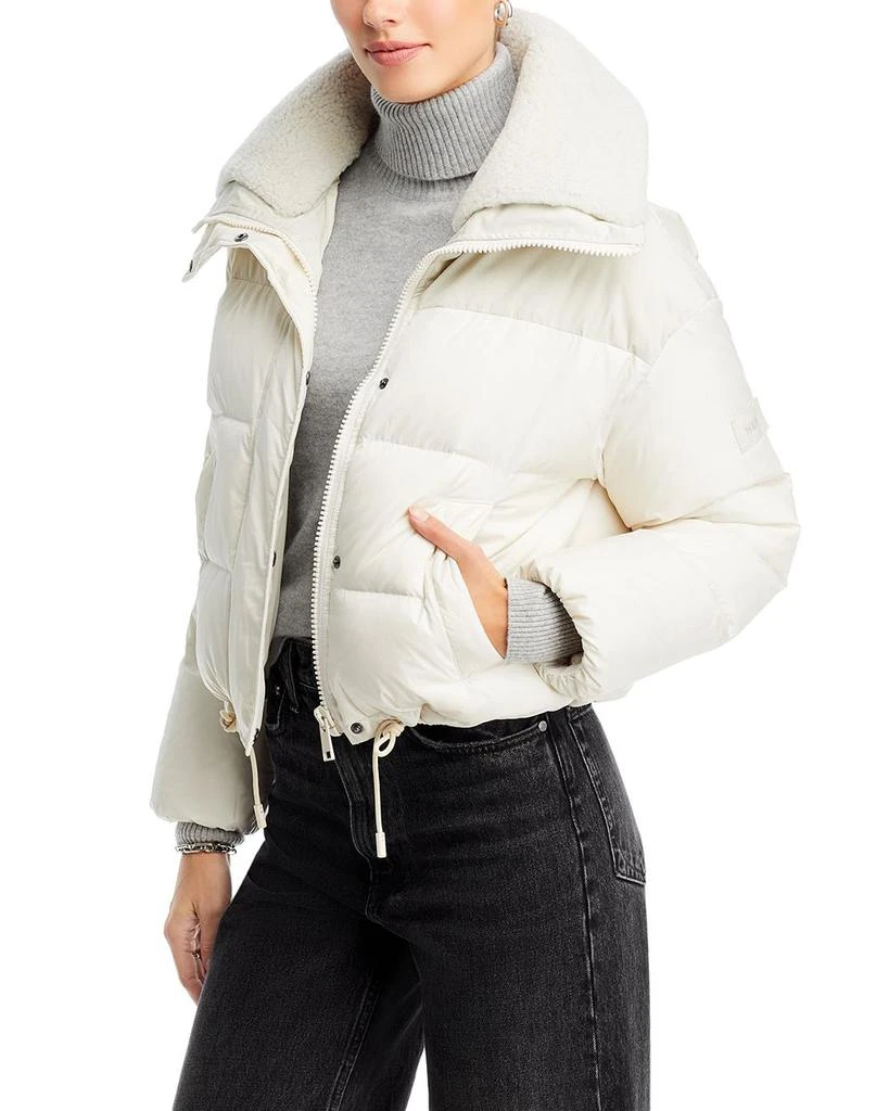 商品Yves Salomon|Shearling Collar Down Puffer Jacket,价格¥5790,第1张图片
