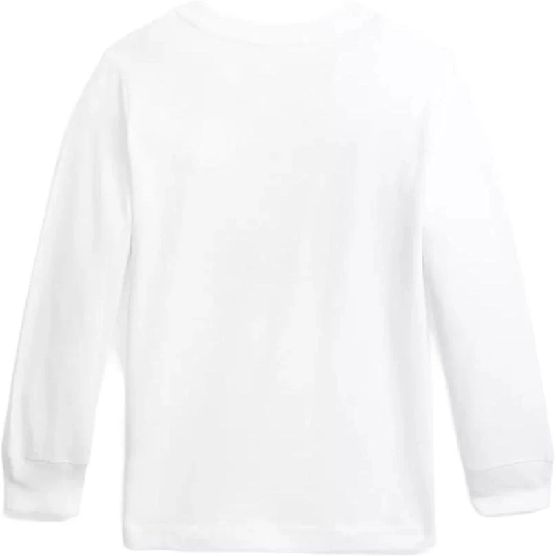 商品[国内直发] Ralph Lauren|Logo字母印花圆领长袖卫衣 白色 儿童款,价格¥528,第3张图片详细描述