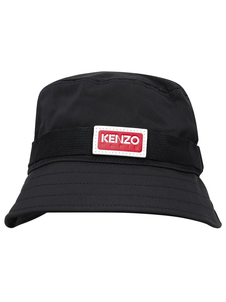 商品Kenzo|Kenzo Jungle Logo Patch Bucket Hat,价格¥494,第1张图片
