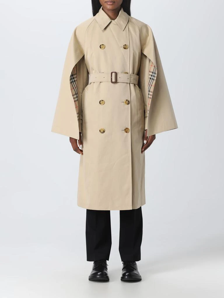 商品Burberry|Burberry trench coat in cotton,价格¥20553,第1张图片