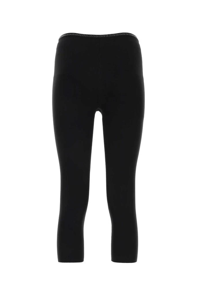 商品Alexander Wang|Alexander Wang Logo Embellished Waistband Stretched Leggings,价格¥1516,第2张图片详细描述