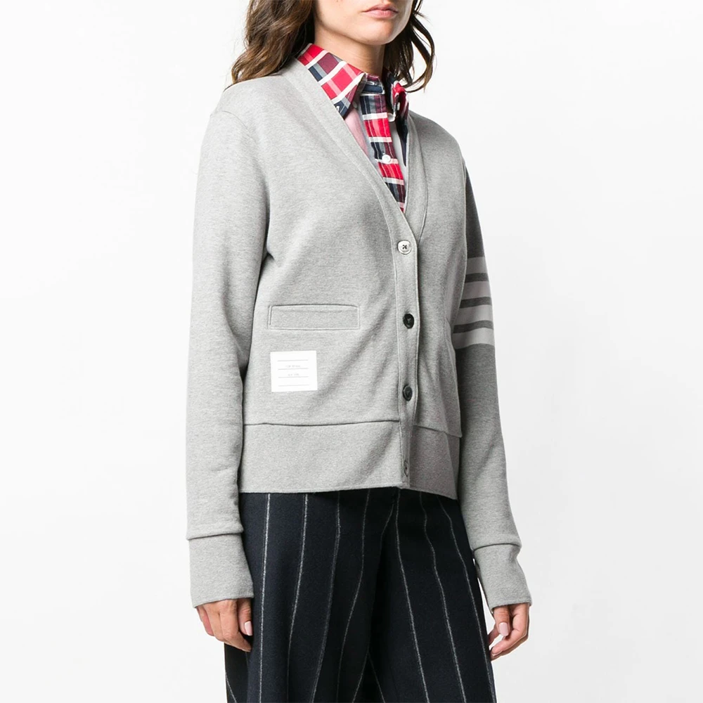 THOM BROWNE 灰色女士针织衫/毛衣 FJT069A-00535-055 商品