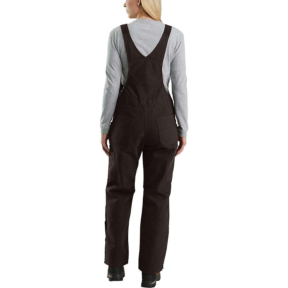 Carhartt Women's Quilt Lined Washed Duck Bib Overall商品第2张图片规格展示