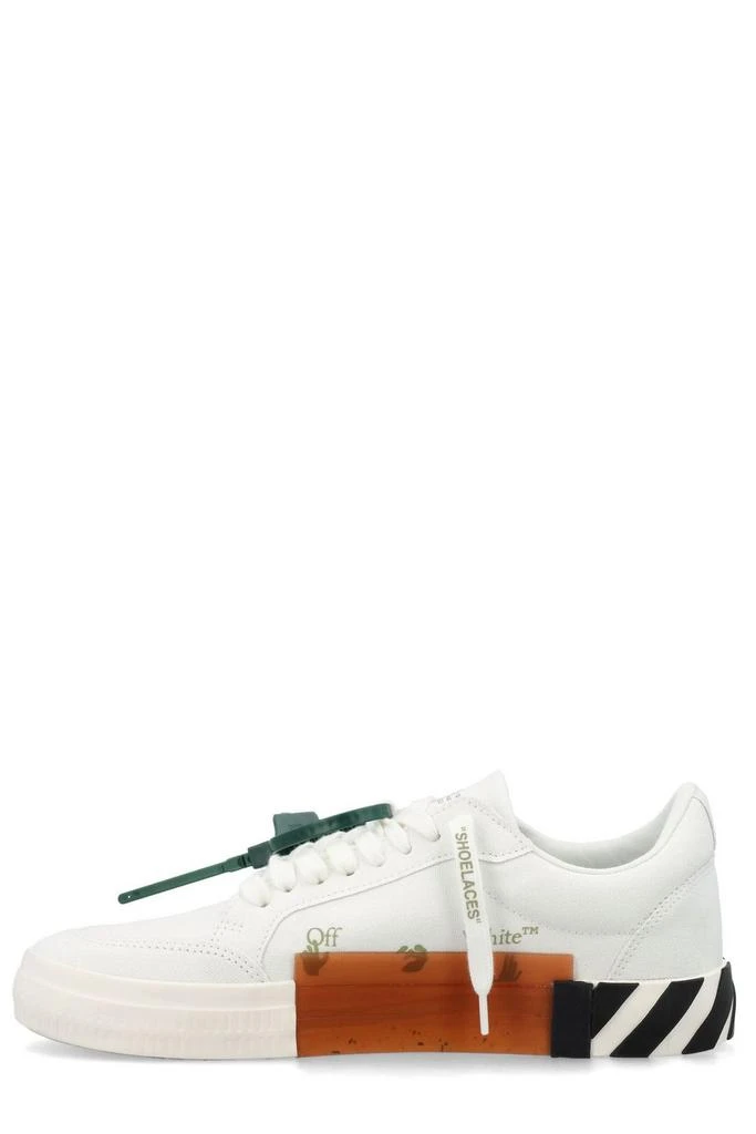 商品Off-White|Off-White Vulcanized Lace-Up Sneakers,价格¥1808,第2张图片详细描述