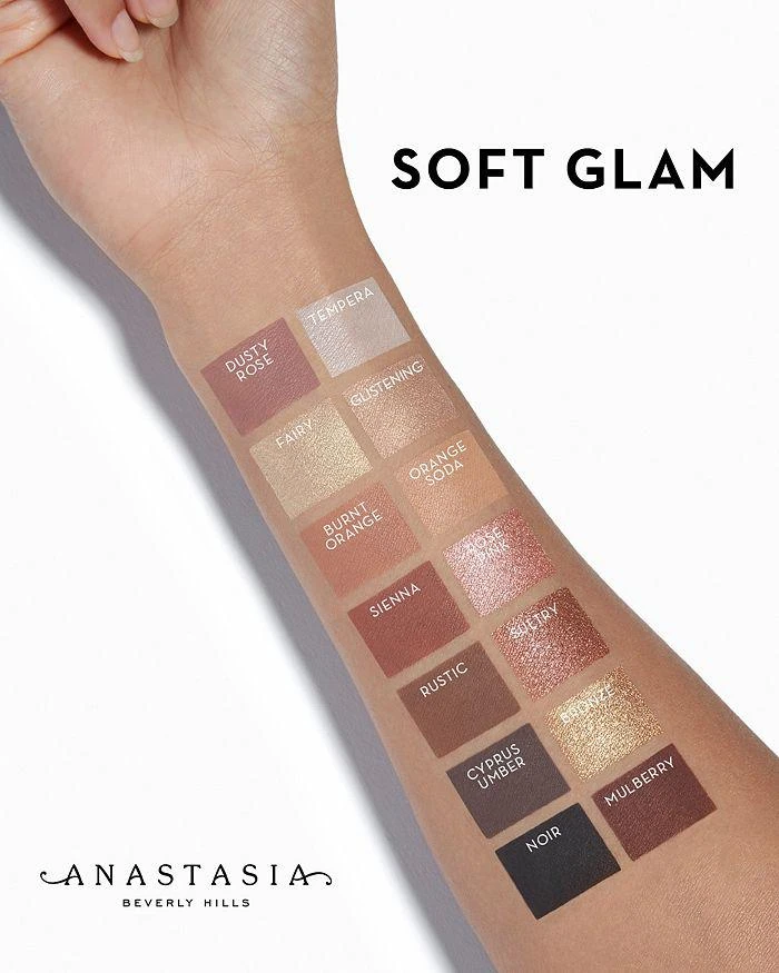 商品Anastasia Beverly Hills|Soft Glam Eyeshadow Palette,价格¥335,第4张图片详细描述