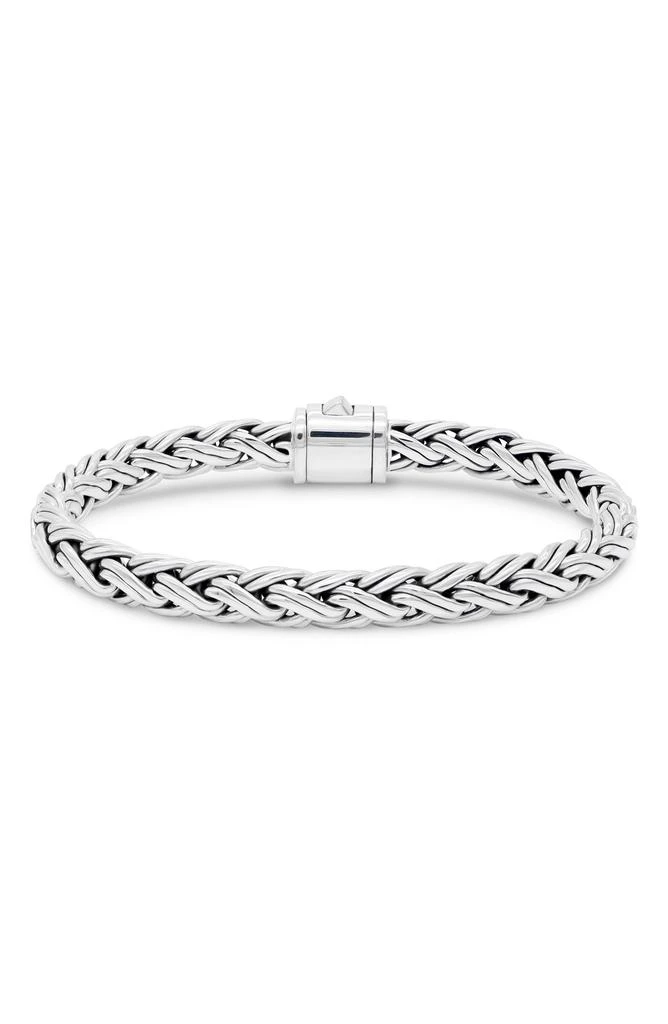 商品DEVATA|Sterling Silver 7mm Double Wheat Chain Bracelet,价格¥1124,第1张图片