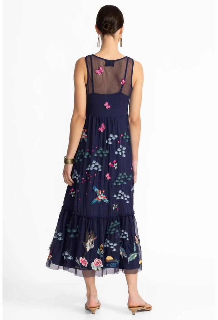 商品Johnny Was|Johnny Was - Zinoviah Mesh Slip Dress,价格¥2199,第2张图片详细描述