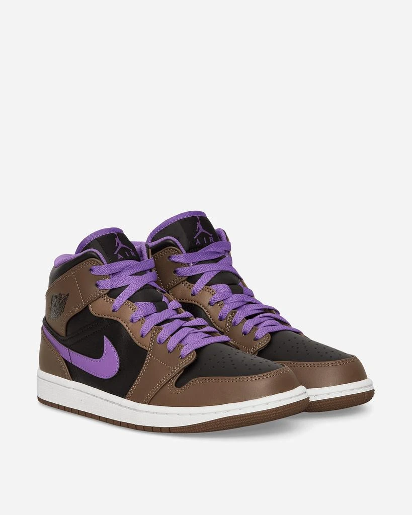 商品Jordan|Air Jordan 1 Mid Sneakers Palomino / Wild Berry,价格¥528,第2张图片详细描述