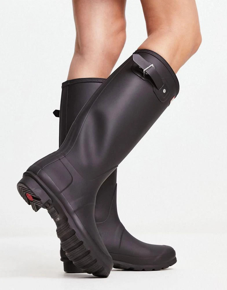 商品Hunter|Hunter Original tall wellington boots in black,价格¥1355,第2张图片详细描述