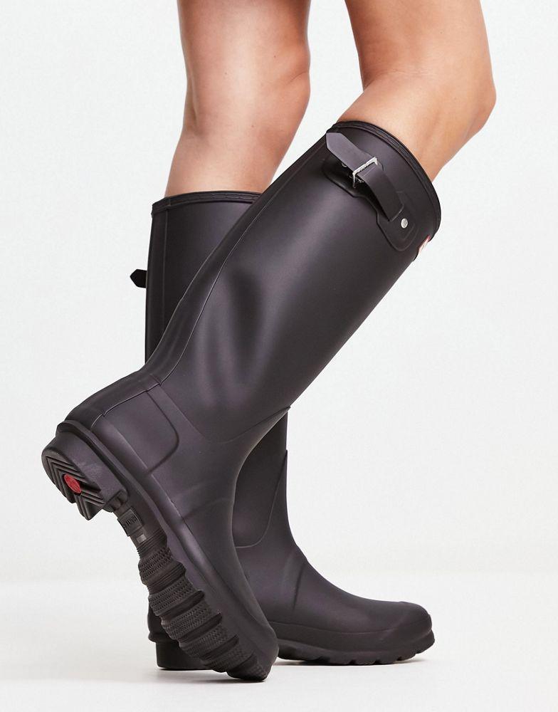 商品Hunter|Hunter Original tall wellington boots in black,价格¥1129,第4张图片详细描述