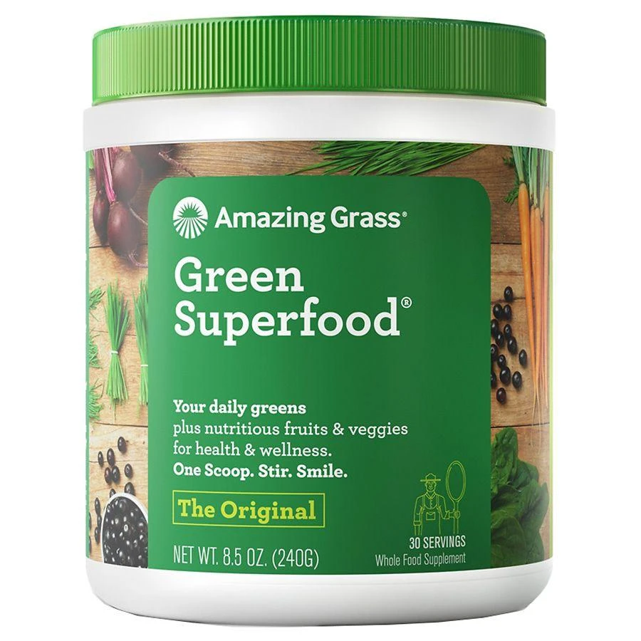 商品Amazing Grass|Amazing Grass® 绿色超级食物,价格¥253,第1张图片