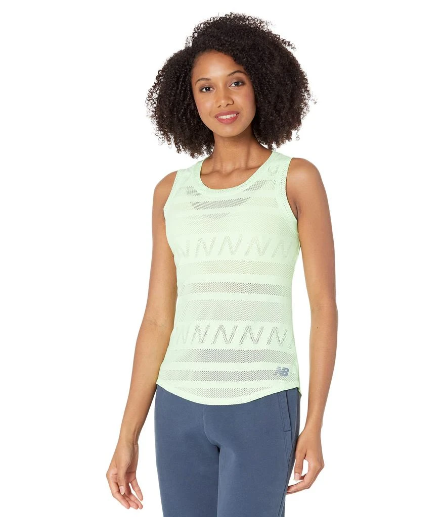 商品New Balance|Q Speed Jacquard Tank Top,价格¥135,第1张图片