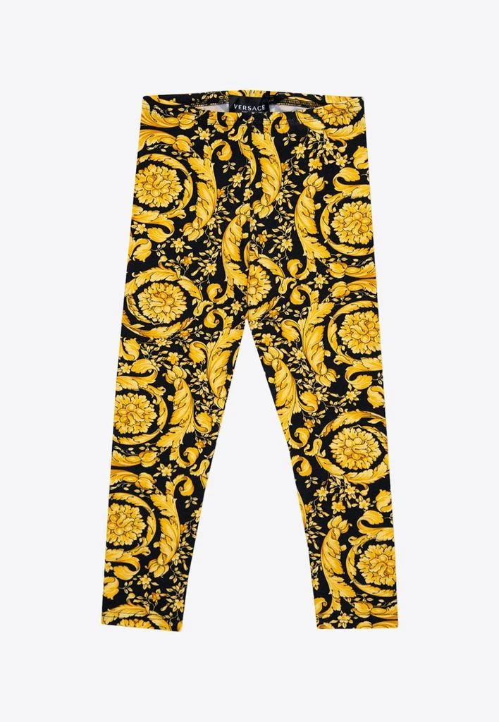 商品Versace|Baby Girls Barocco Print Leggings,价格¥1298,第1张图片